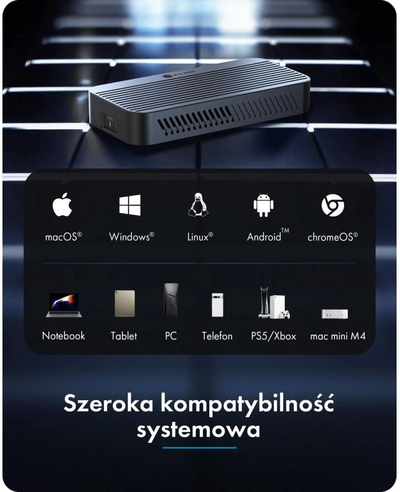 Carruzzo ICY BOX Diamond Case 1980 SSD korpusas Juoda M.2
