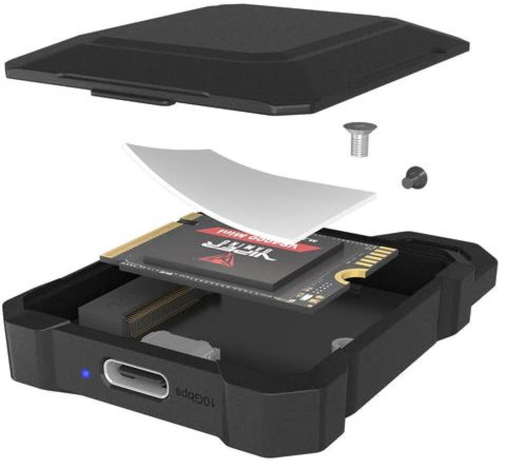 Kieszeń Icy Box Obudowa Icy Box NVMe M.2 10Gbps USB3.2 GEN2 Type-C