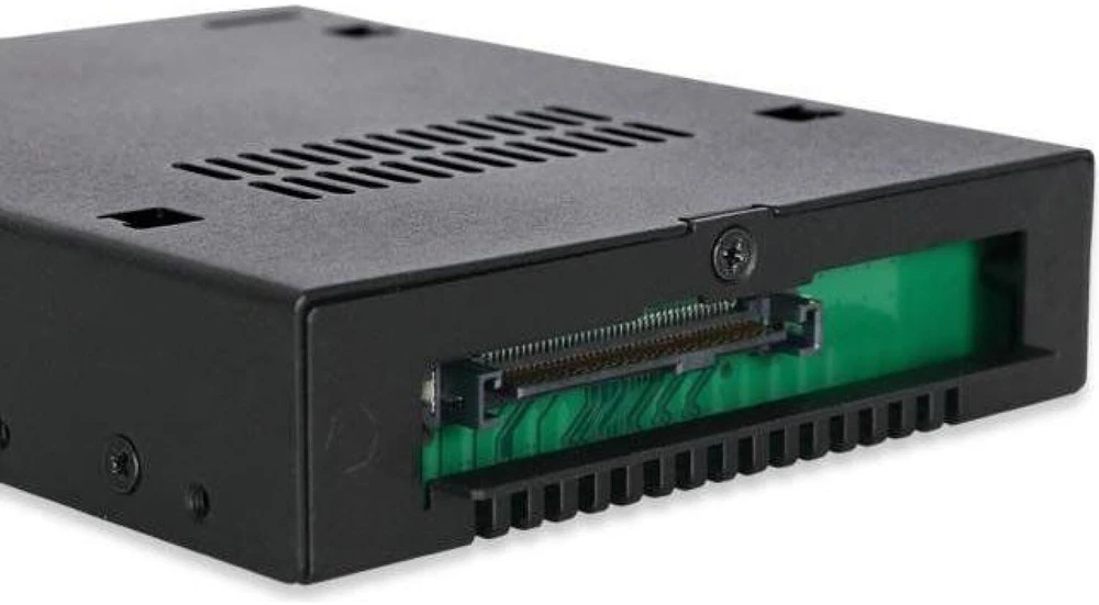 Carruzzo Icy Dock MB601VK-B diskų įrenginio skyriaus dangtelis Juoda