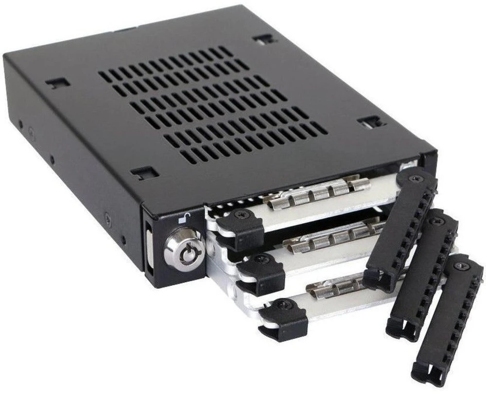 Icy Dock 3x 2,5 colio HDD / SSD, SAS / SATA lizdas (MB993SK-B)