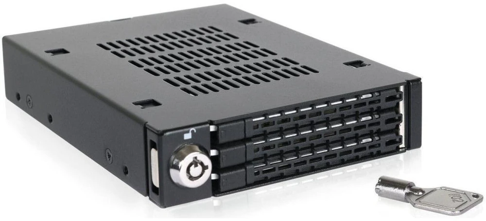 Icy Dock 3x 2,5 colio HDD / SSD, SAS / SATA lizdas (MB993SK-B)