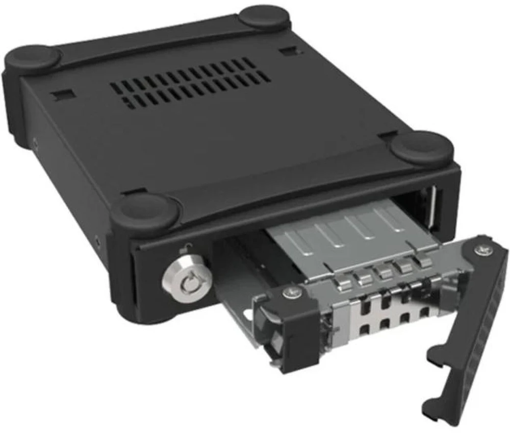 Carruzzo Icy Dock ToughArmor MB991U3-1SB HDD / SSD aptvaras Juoda 2.5″