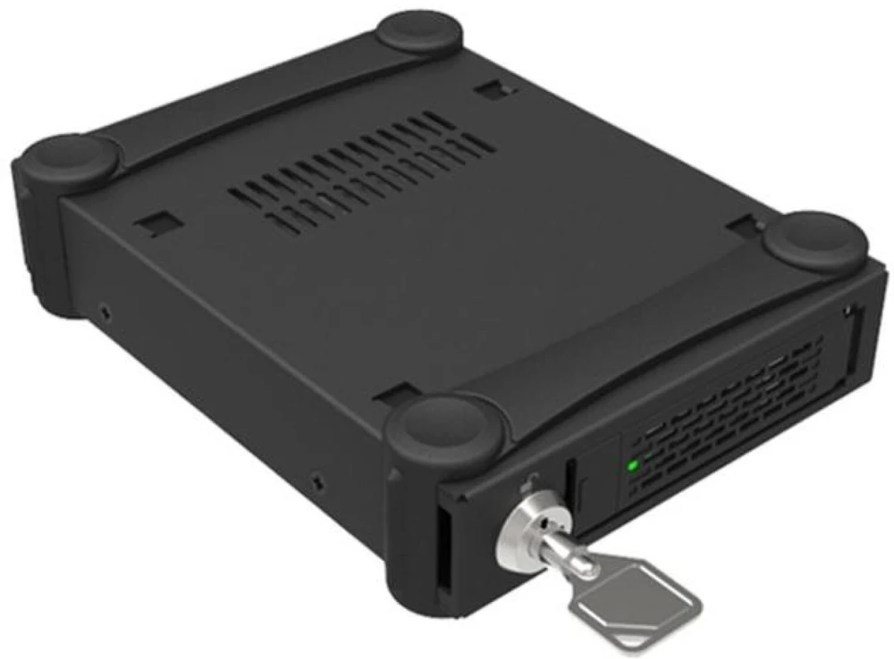 Carruzzo Icy Dock ToughArmor MB991U3-1SB HDD / SSD aptvaras Juoda 2.5″