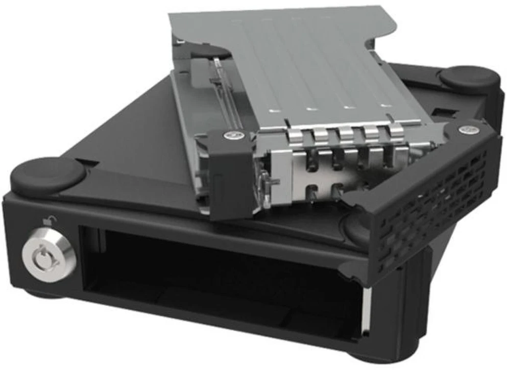 Carruzzo Icy Dock ToughArmor MB991U3-1SB HDD / SSD aptvaras Juoda 2.5″