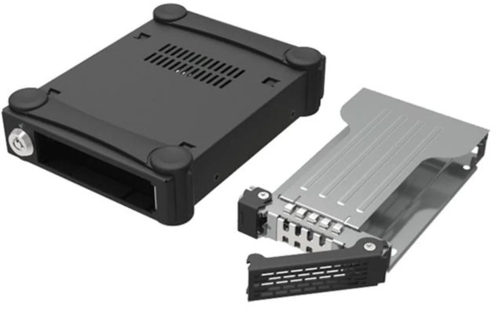 Carruzzo Icy Dock ToughArmor MB991U3-1SB HDD / SSD aptvaras Juoda 2.5″