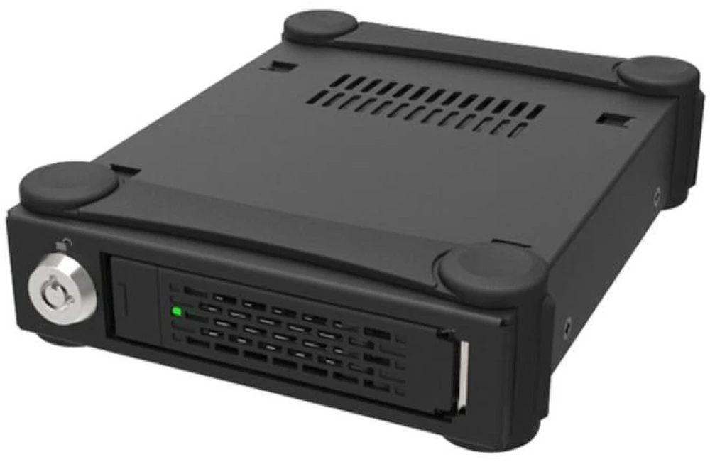 Carruzzo Icy Dock ToughArmor MB991U3-1SB HDD / SSD aptvaras Juoda 2.5″