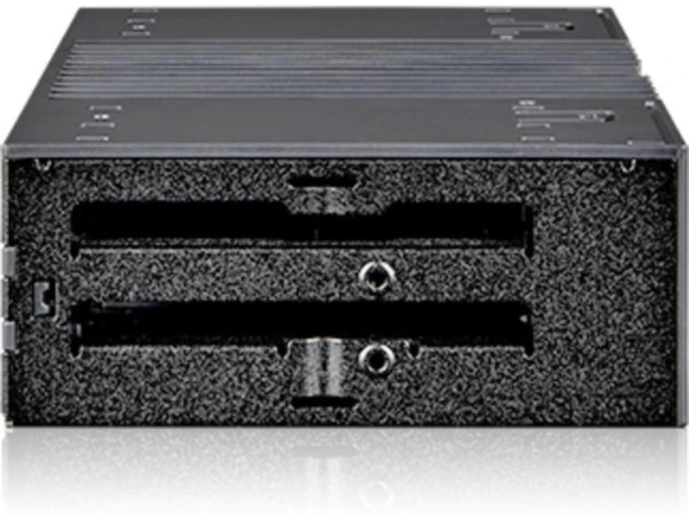 Carruzzo Icy Dock MB024SP-B saugojimo diskų korpusas HDD / SSD aptvaras Juoda 2.5″