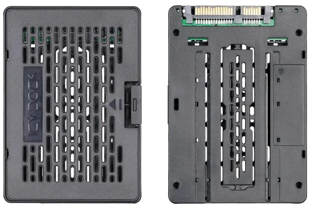 „Icy Dock“ M.2 SATA – 2,5 colio SATA (MB703M2P-B)