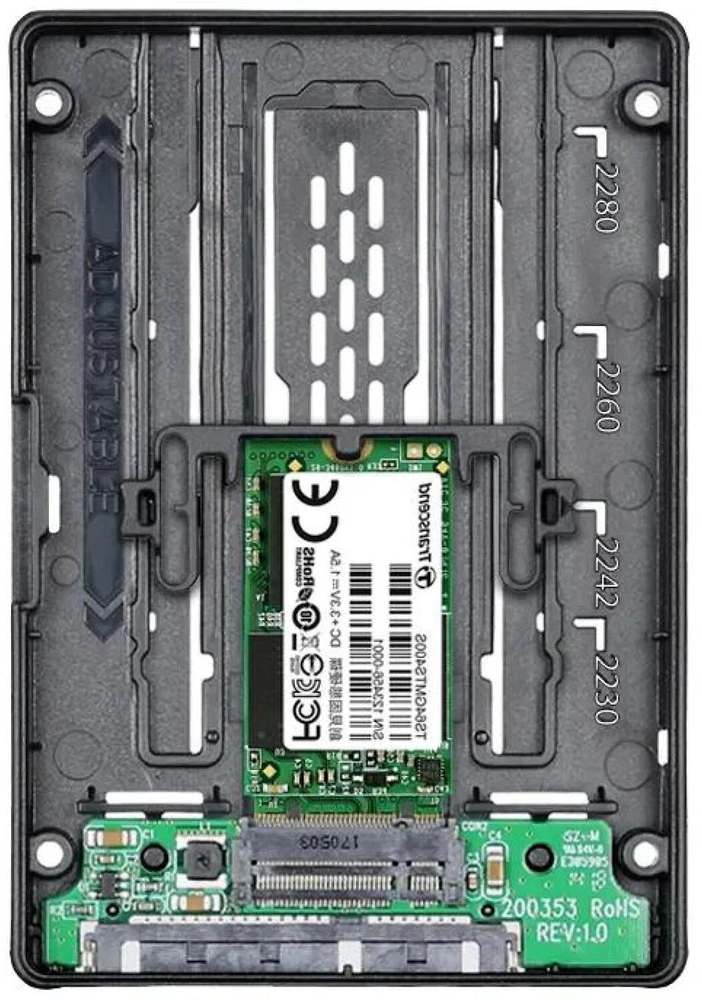„Icy Dock“ M.2 SATA – 2,5 colio SATA (MB703M2P-B)