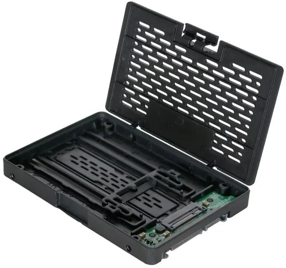 „Icy Dock“ M.2 SATA – 2,5 colio SATA (MB703M2P-B)