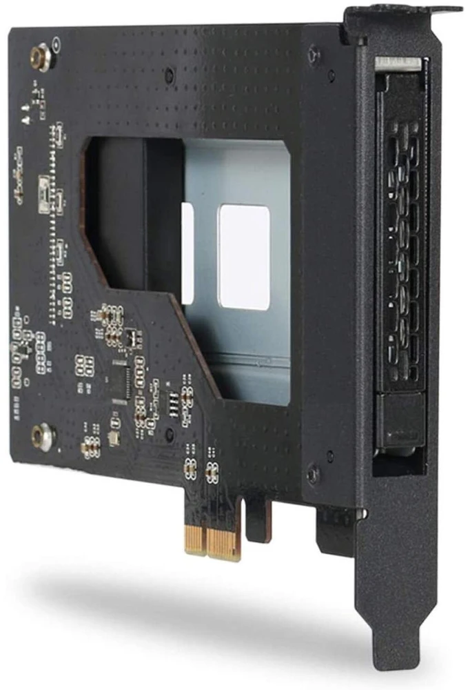 Icy Dock 2,5'' SATA SSD/HDD kišenė - PCIe 2.0 x1 ToughArmor (MB839SP-B)