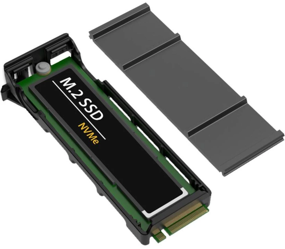 Icy Dock „IcyDock“ adapteriai, 4 x M.2 NVMe SSD mobiliojo stovo adapteriai, skirti plokštei