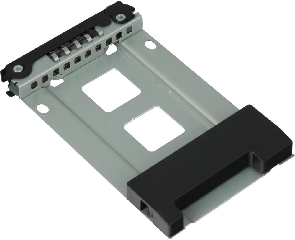 Carruzzo Icy Dock MB996TK-B saugojimo diskų korpusas HDD / SSD aptvaras Aliuminis, Juoda 2.5″