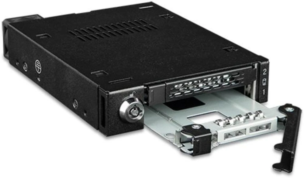 Icy Dock Einbaurahmen IcyDock 2x6,3cm U.2/U.3 NVMe 3,5" SSD sw