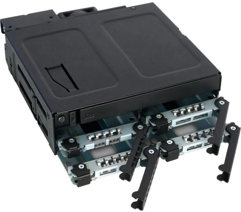 Pocket Icy Dock 4x 2.5 SATA / SAS ToughArmor (MB604SPO-B)