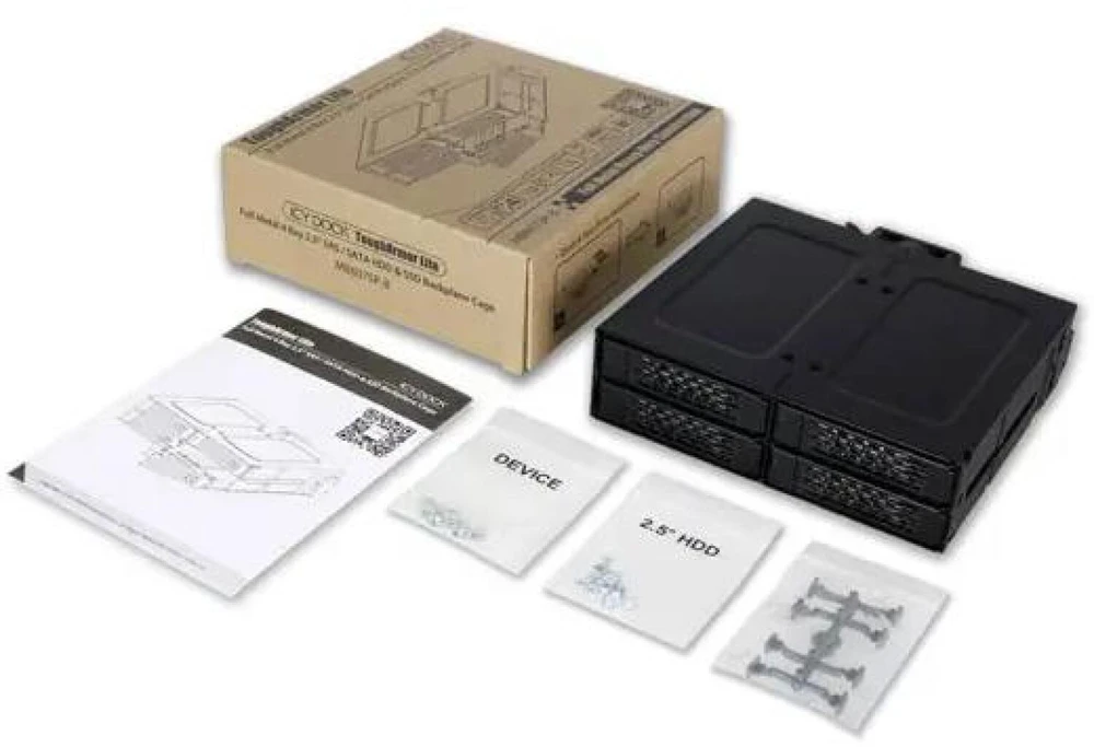 Backplane Icy Dock ToughArmor MB607SP-B - Juodas
