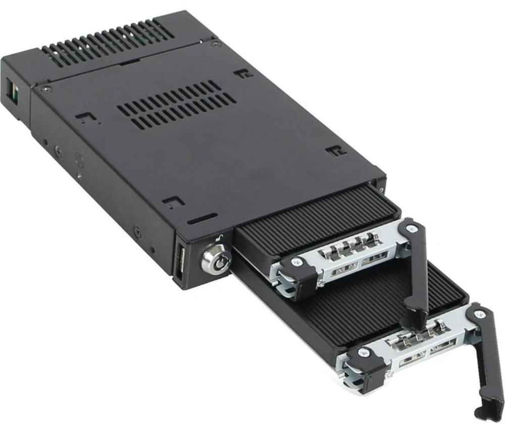 Carruzzo Icy Dock ToughArmor MB834M2K-B SSD korpusas Juoda M.2