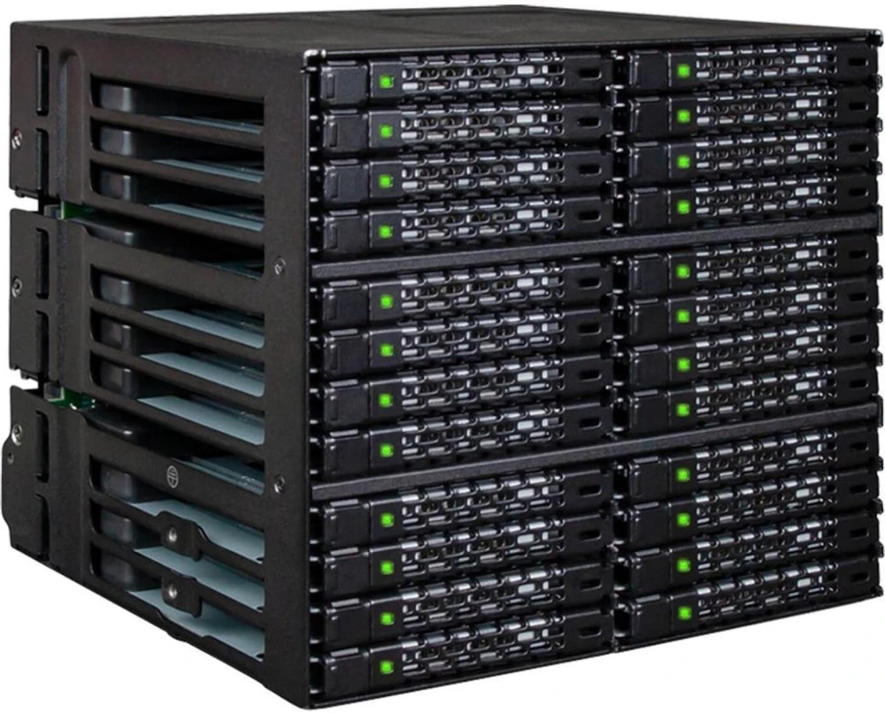 Kieszeń Icy Dock 24x 2.5" SATA/SAS ToughArmor (MB924IP-B)