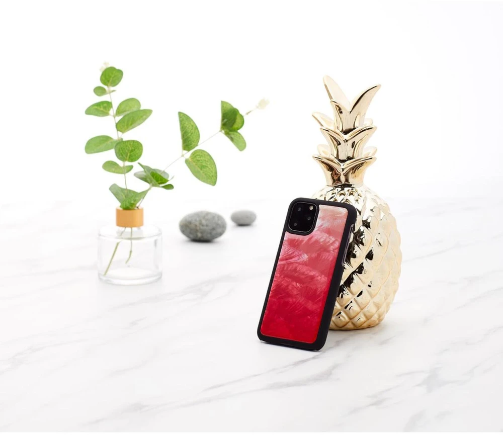 Ikins Telefono dėklas iPhone 11 Pro, rožinis ir juodas