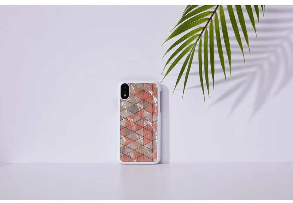 Ikins IPhone XR telefono dėklas „Diamond Baltas“