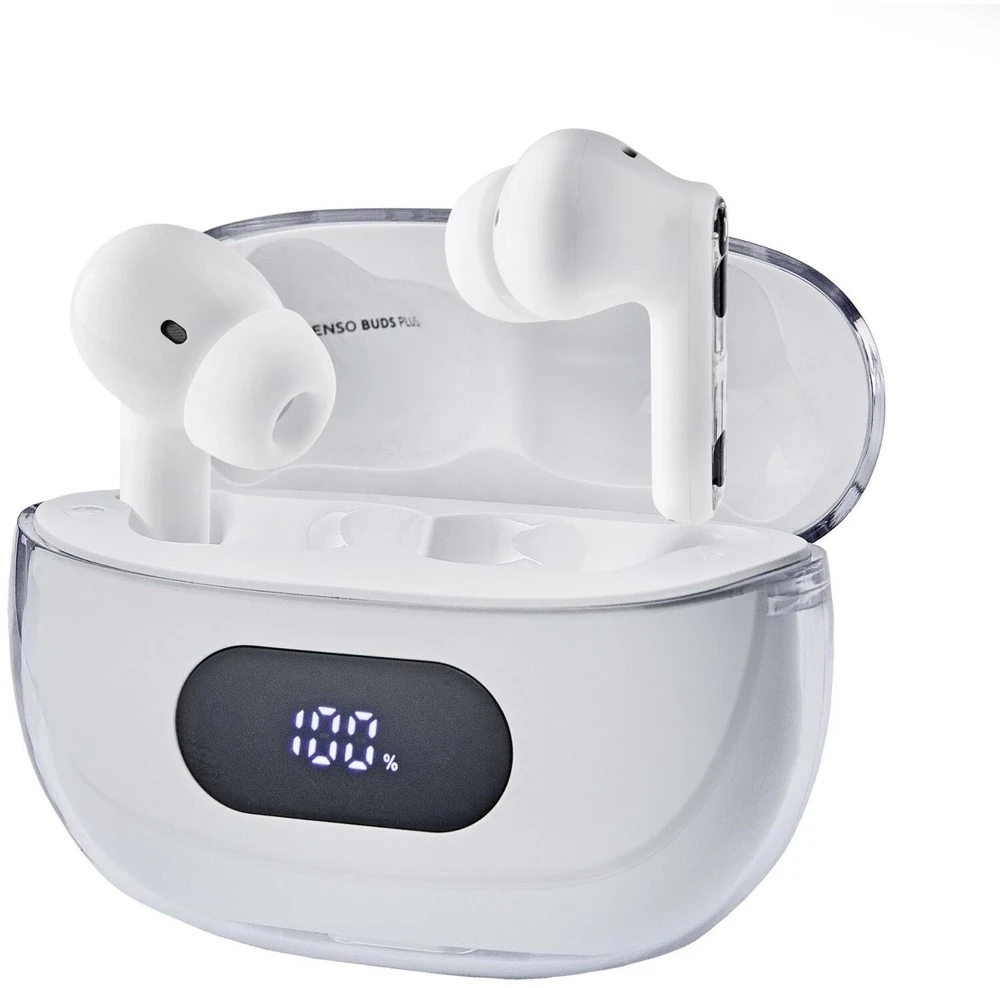 AUSINĖS „BUDS PLUS T310AE“ / BALTOS 3720312 INTENSO