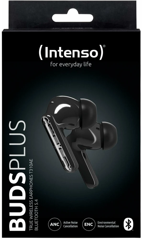 Ausinės Intenso Intenso Buds Plus T310AE, ausinės (juodas)