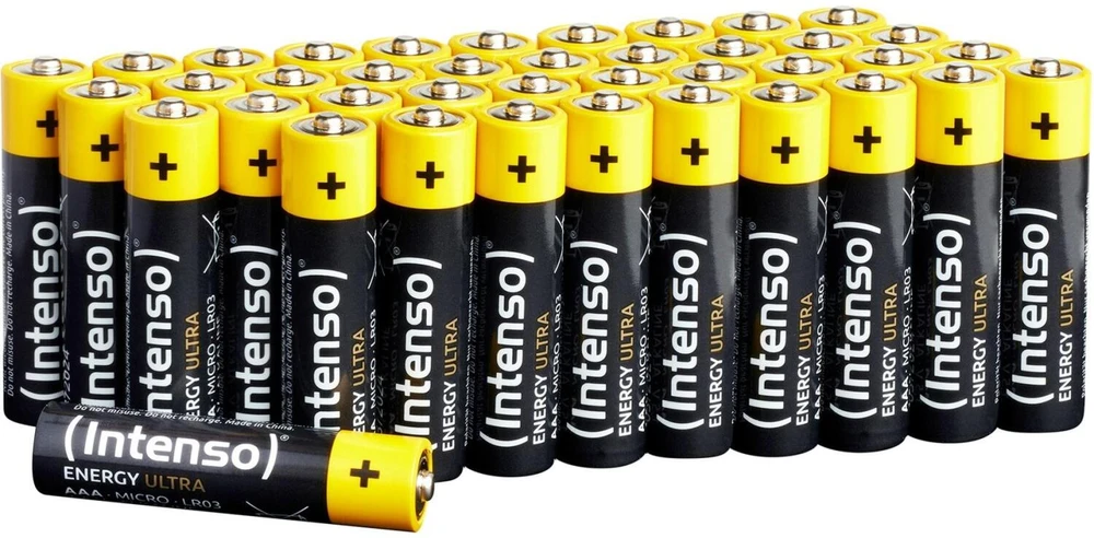 Intenso Batteries Energy Ultra AAA LR03 40er Pack - Baterija - Micro - Baterija - Micro (AAA)