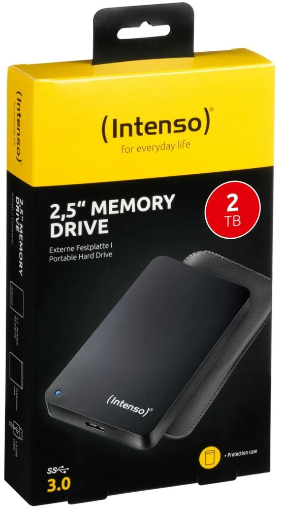 Kietasis diskas Intenso 2.5 atminties diskas USB3.0 2TB 6023580