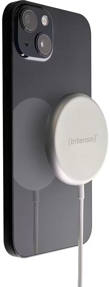 Intenso MW1, vidaus, USB, 12 V, belaidis įkrovimas, 1,5 m, balta