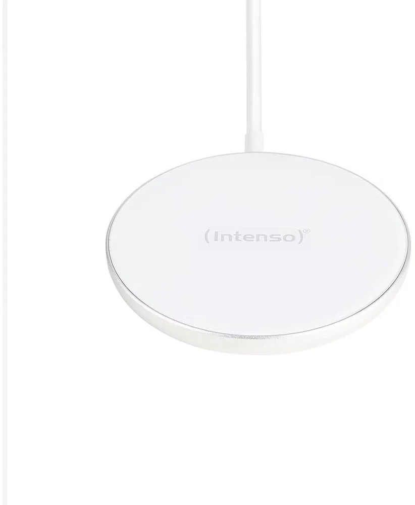 Intenso MW1, vidaus, USB, 12 V, belaidis įkrovimas, 1,5 m, balta
