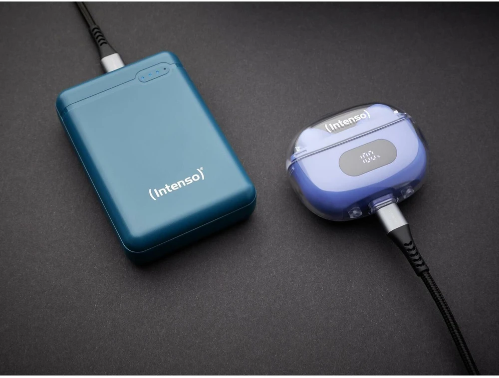 Intenso Powerbank XS10000 benzinas 10000 mAh įsk. USB nuo A iki C tipo