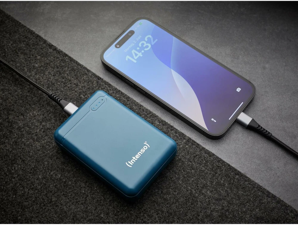 Intenso Powerbank XS10000 benzinas 10000 mAh įsk. USB nuo A iki C tipo