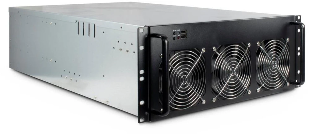 Inter-Tech Case IPC Server 4W2 (K456F-3G) Mining