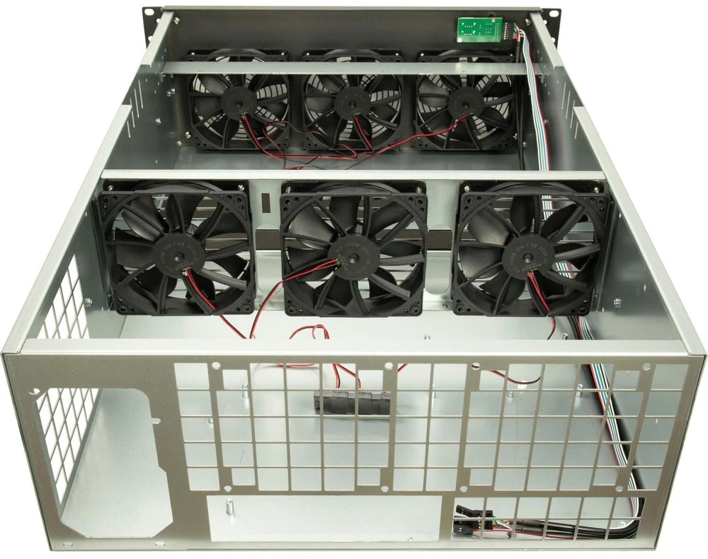 Inter-Tech Case IPC Server 4W2 (K456F-3G) Mining