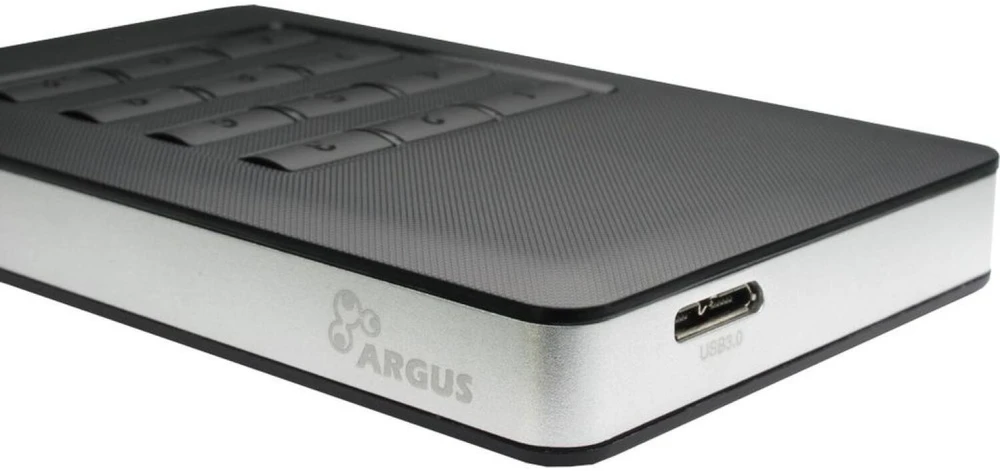 Inter-Tech GD-25LK01 - HDD enclosure - 2.5" - Serial ATA,Serial ATA II,Serial ATA III - 5 Gbit/s - USB connectivity - Aliuminio,Juodas