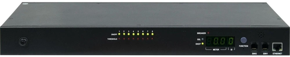 Listwa zasilająca Inter-Tech Inter-Tech SD-1688 rozdzielacz zasilania PDU 8 x gniazdo jungiama į tinklą Juodas