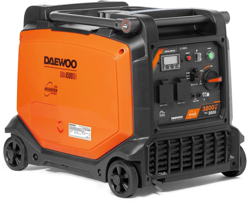 Inverterinis benzininis generatorius DAEWOO GDA 4500SEi