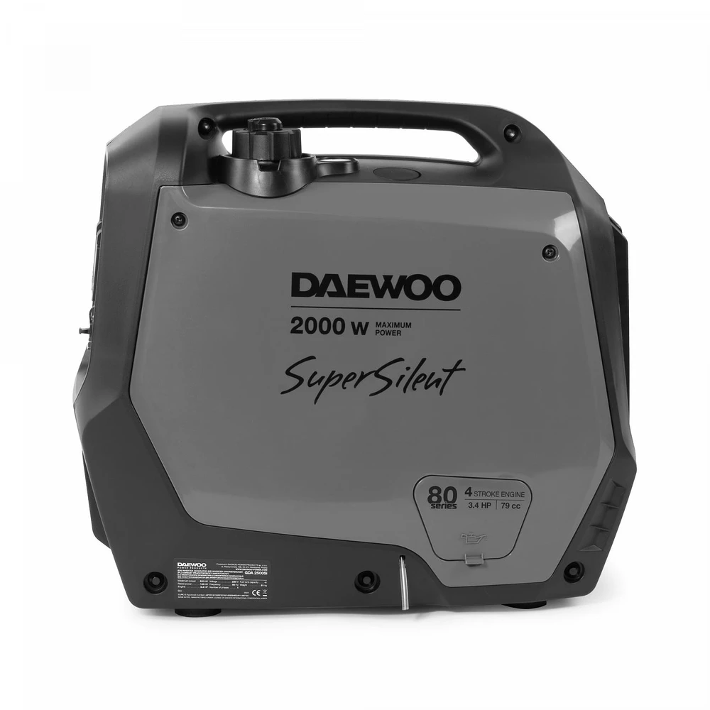 Inverterinis benzininis generatorius Daewoo GDA 2500 Si 2.0kW