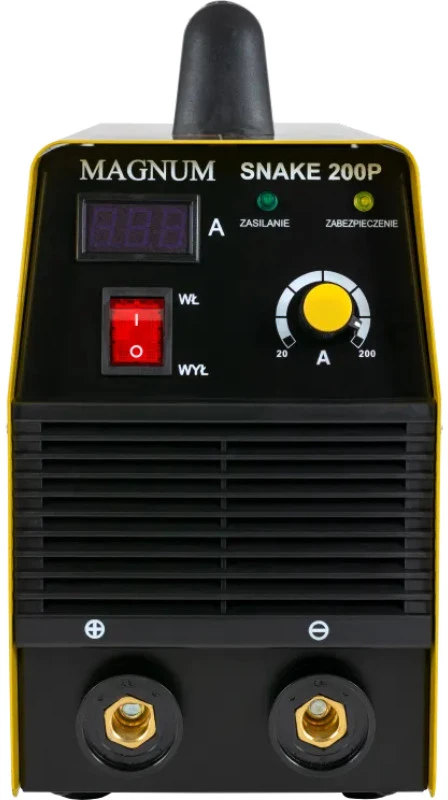 INVERTERINIS SUVIRINIMO APARATAS SNAKE 200P EKRANAS SNA 200IIW MAGNUM SNAKE 200P 230V 200A/60%