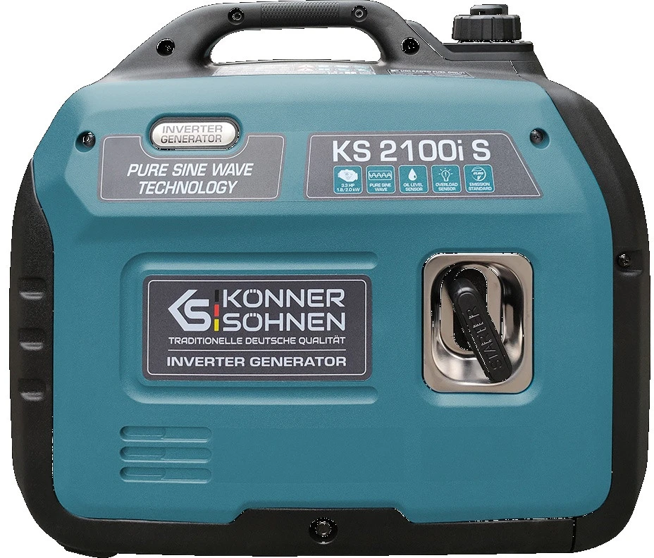Inverterinis benzininis generatorius 1800 W KS 2100i S KONNER & SOHNEN