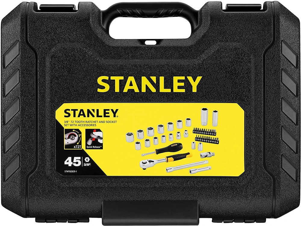 STANLEY Rinkinys KLUCZY 45el. 3/8"