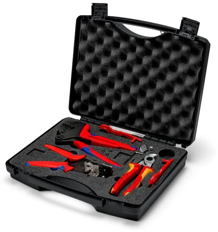 „Knipex Knipex Toolbox“, skirtas fotovoltiniam MC4