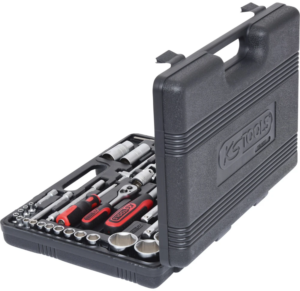 KS Tools 1/4 +1/2 kištukinis raktas - rinkinys 94 dalių 911.0694