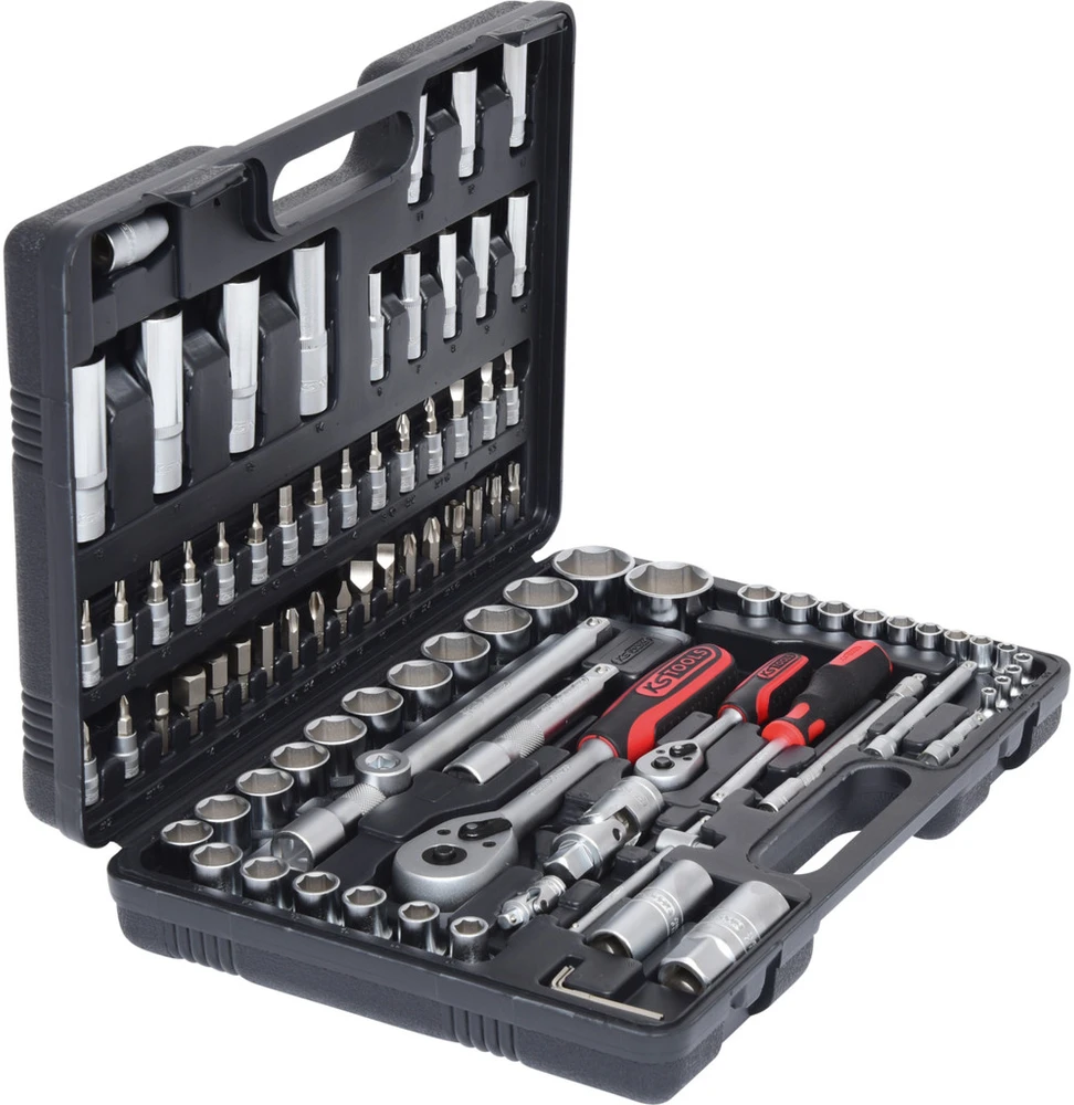 KS Tools 1/4 +1/2 kištukinis raktas - rinkinys 94 dalių 911.0694