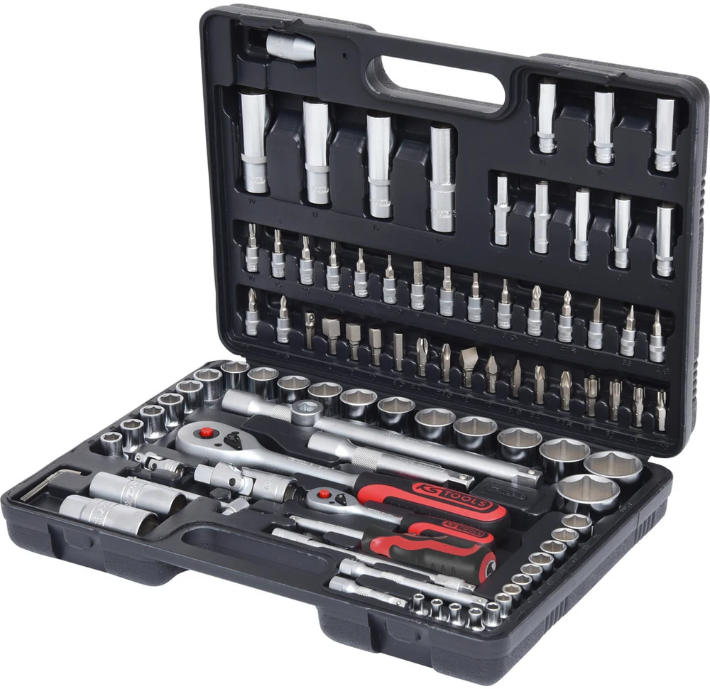 KS Tools 1/4 +1/2 kištukinis raktas - rinkinys 94 dalių 911.0694