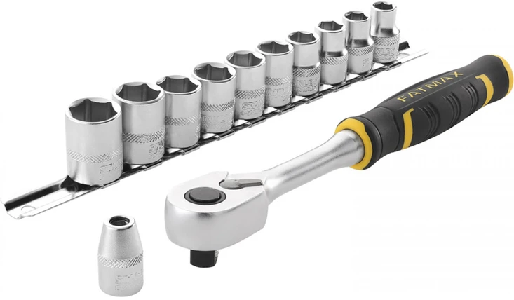 Galvučių komplektas Stanley FMMT82680-0; 3/8''; 22 vnt.