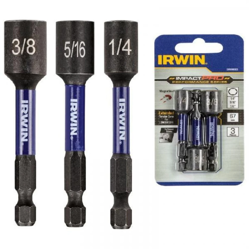 IRWIN KOŃCÓWKA DO NAKRĘTEK IMPACT.....W 3SZT. KOMPLET