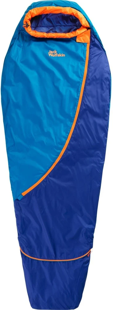 Jack Wolfskin miegmaišis GROW UP MOONRISE 3007981_1080_012, 1900x700mm, 900g, 403g užpildas, mėlynas, vasaros, mumijos formos