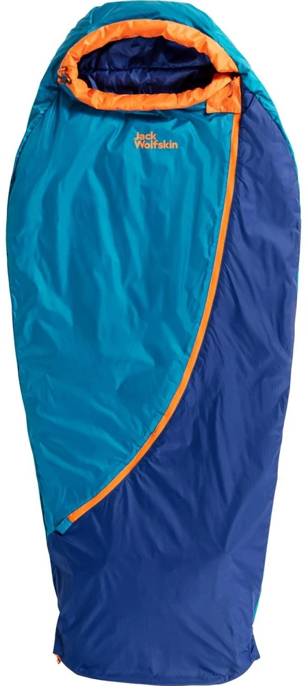 Jack Wolfskin miegmaišis GROW UP MOONRISE 3007981_1080_012, 1900x700mm, 900g, 403g užpildas, mėlynas, vasaros, mumijos formos