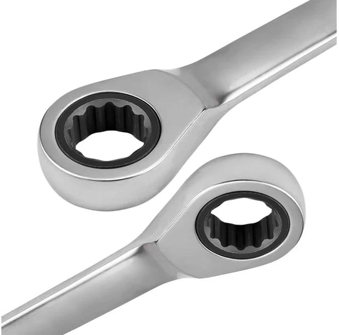JCB Dvipusis žiedinis veržliaraktis su reketu 10x13mm